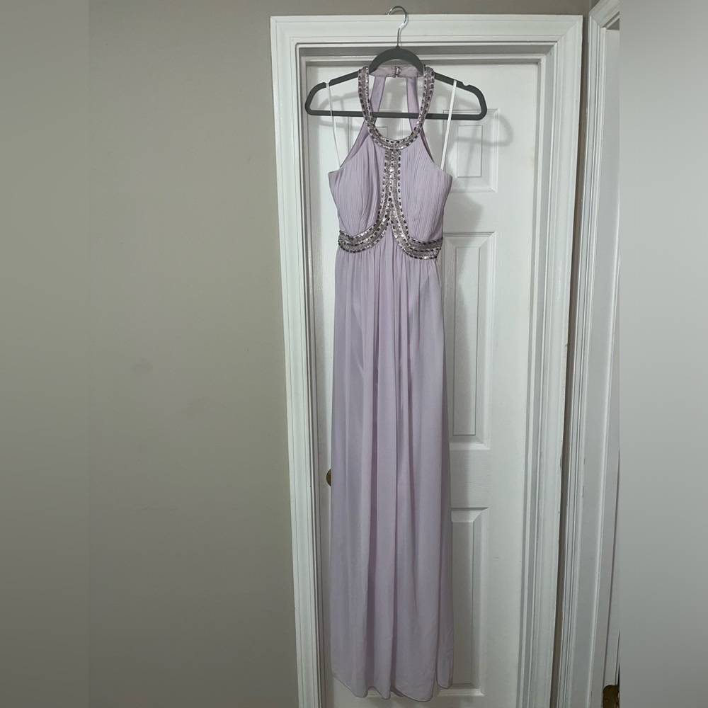 GB long lavender dress